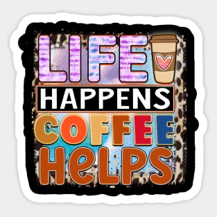 Coffee First: Fuel for the Daily Grind Sticker